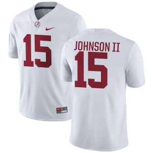 Duke Johnson II University of Alabama College Football #15 NCAA Men's Jersey - White 725929-822