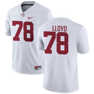 Jackson Lloyd The Tide College Football Limited #78 Men's Jerseys - White 382974-343