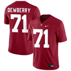 Kam Dewberry Bama #71 College Football Mens Replica Jersey - Crimson 869235-718