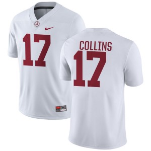 Kelby Collins University of Alabama College Football Limited Men #17 Jersey - White 396148-486