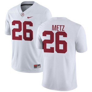 Luke Metz Bama College Football Men's Alumni #26 Jersey - White 222339-749