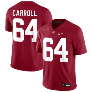 Michael Carroll Crimson Game College Football Mens #64 Jersey - Crimson 830362-272