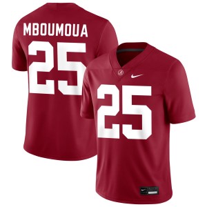 Steve Bolo Mboumoua The Tide Mens Embroidery College Football #25 Jersey - Crimson 170679-447