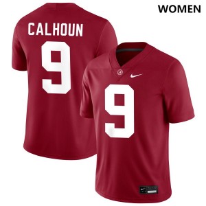 Cameron Calhoun The Tide Game Womens #9 College Football Jersey - Crimson 883099-696
