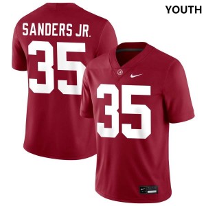 Abduall Sanders Jr. The Tide #35 Limited Youth College Football Jerseys - Crimson 795809-790