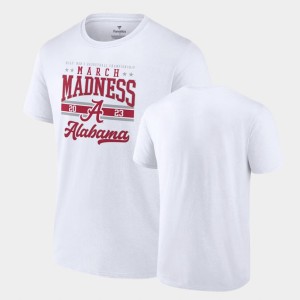 Bama Mens 2023 NCAA Basketball Tournament March Madness T-Shirt - White 394193-779