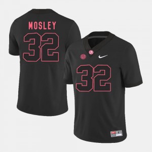 C.J. Mosley Bama Alumni Silhouette College Men's #32 Jerseys - Black 244316-274