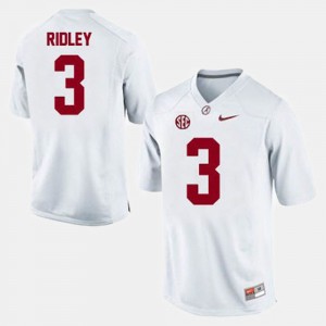 Calvin Ridley Bama Game Men #3 College Football Jersey - White 232131-148