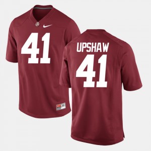 Courtney Upshaw Alabama Alumni Football Game NCAA Men #41 Jerseys - Crimson 468707-189