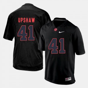 Courtney Upshaw Bama Men #41 College Football 2025-26 Jersey - Black 271005-681