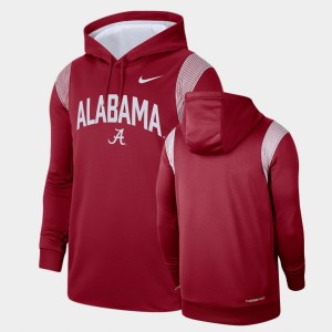 Crimson Player Men 2022 Game Day Sideline Hoodie - Crimson 887167-642