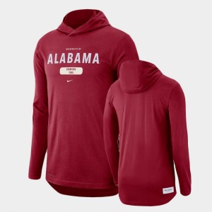 Alabama Mens Hoodie Team Stack T-Shirt - Crimson 416702-573