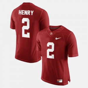 Derrick Henry Bama Men's College Football Limited #2 Jerseys - Red 692936-547