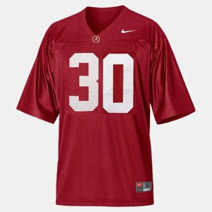 Dont'a Hightower Alabama Crimson Tide University #30 Men College Football Jersey - Red 141802-976