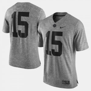 The Tide Gridiron Gray Limited Gridiron Limited #15 Men Jerseys - Gray 527227-352