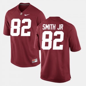 Irv Smith Jr. Roll Tide #82 NCAA Alumni Football Game Mens Jerseys - Crimson 527666-727
