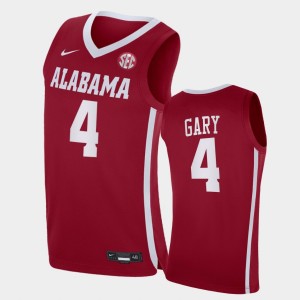 Juwan Gary Crimson Game #4 Mens College Basketball Jerseys - Red 855034-900