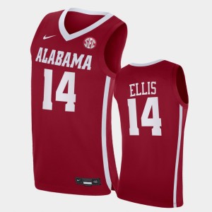 Keon Ellis Crimson Replica #14 College Basketball Men Jersey - Red 590826-397