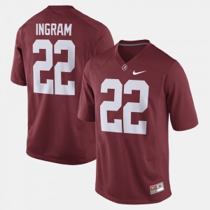 Mark Ingram Alabama #22 Alumni Football Game 2025-26 Mens Jersey - Crimson 761874-935