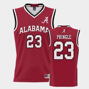 Nick Pringle Roll Tide Men #23 College Basketball ProSphere Jerseys - Crimson 388604-466