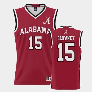 Noah Clowney Bama College Basketball Men ProSphere #15 Jerseys - Crimson 911402-147