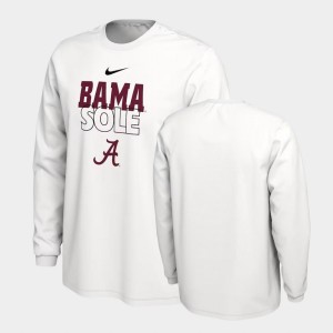 The Tide Long Sleeve Men's On Court T-Shirt - White 504088-461