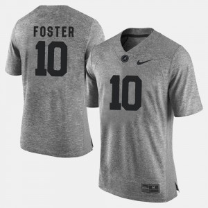 Reuben Foster Roll Tide Gridiron Gray Limited Men's #10 Gridiron Limited Jersey - Gray 281397-271