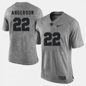 Ryan Anderson The Tide #22 Gridiron Gray Limited Gridiron Limited Men Jersey - Gray 700619-751