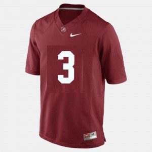 Trent Richardson University of Alabama College Football NCAA #3 Men Jerseys - Red 200316-625