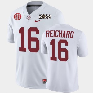 Will Reichard The Tide College Football #16 Mens 2022 National Championship Jersey - White 767120-776