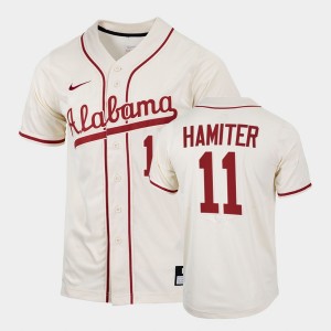 William Hamiter The Tide #11 2022 Replica College Baseball Mens Jersey - Natural 220525-192