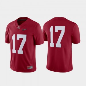 Roll Tide 2018 College Football Playoff Men's Game #17 Jersey - Crimson 855948-317