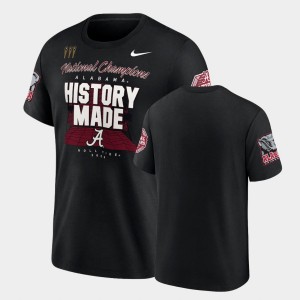 Bama Mens College Football Playoff 2020 National Champions T-Shirt - Black 916189-521