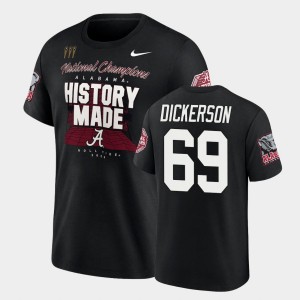 Landon Dickerson Alabama Mens College Football Playoff 2020 National Champions #69 T-Shirt - Black 203797-300