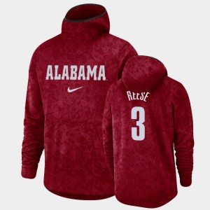 Alex Reese Crimson Mens Pullover Team Logo Basketball Spotlight #3 Hoodie - Crimson 965753-207