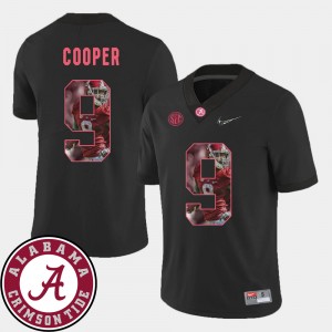 Amari Cooper Bama Pictorial Fashion #9 Mens Football Jersey - Black 841848-176
