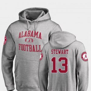 ArDarius Stewart The Tide Men's College Football #13 Neutral Zone Hoodie - Ash 649847-880