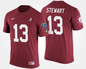 ArDarius Stewart Alabama Bowl Game Sugar Bowl #13 Mens T-Shirt - Crimson 483588-882