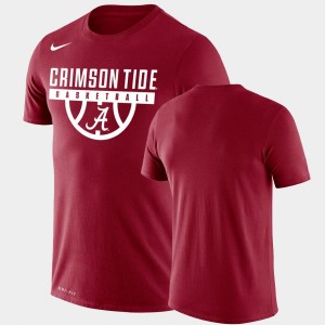 The Tide Men's Performance Basketball Drop Legend T-Shirt - Crimson 753694-956
