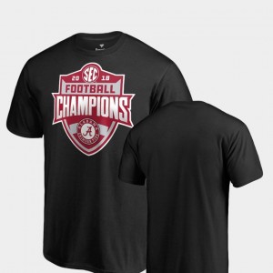 The Tide 2018 SEC Football Champions Big & Tall Men's T-Shirt - Black 237424-343