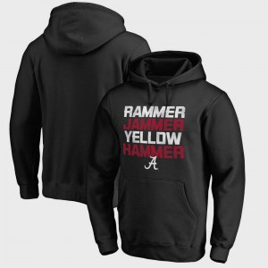 Roll Tide Men Bowl Game Hometown Collection Rammer Jammer Fanatics Hoodie - Black 880431-786