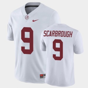 Bo Scarbrough The Tide Men Game College Football #9 Jerseys - White 728993-790