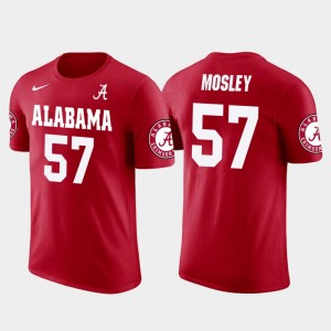 C.J. Mosley Alabama Men's #57 Future Stars Baltimore Ravens Football T-Shirt - Red 750424-166