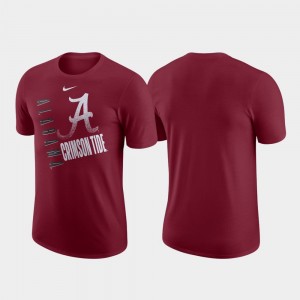 Alabama Performance Cotton Men's Just Do It T-Shirt - Crimson 774139-596