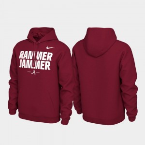 Crimson Men's Local Phrase Pullover Hoodie - Crimson 253510-143