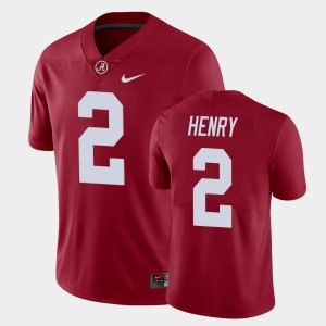 Derrick Henry Alabama #2 Men's Limited Alumni Jersey - Crimson 678958-757