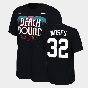 Dylan Moses Bama 2021 National Championship Men Bound College Football Playoff #32 T-Shirt - Black 612390-991