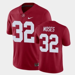 Dylan Moses The Tide #32 Player Men Limited Jerseys - Crimson 479490-162