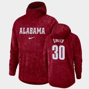 Galin Smith Alabama Crimson Tide Pullover Team Logo Basketball Spotlight #30 Mens Hoodie - Crimson 908331-855
