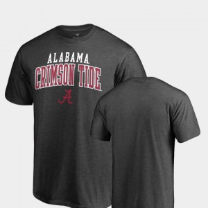 Alabama Square Up Men's T-Shirt - Heathered Charcoal 260127-496